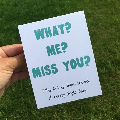 miss you funny card|free printable missing you cards.